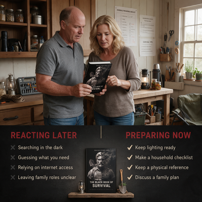 The Black Book of Survival — preparing now comparison